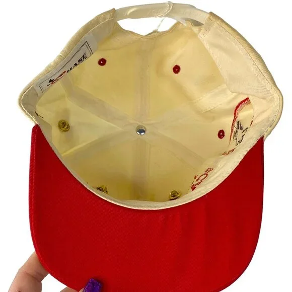 Vtg Snapback Hat w Pins 1996 Nascar Winston Cup Terry LaBonte Chase Kelloggs